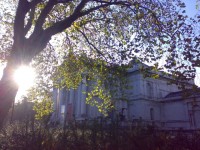 Outside the Tate Britain on a sunny October day