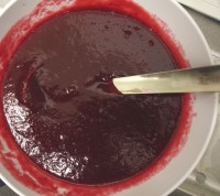 Redcurrant jelly. It's only the orange peel and port that make it interesting, in my view