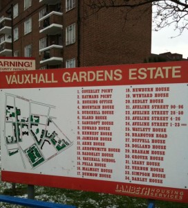 Vauxhall Gardens Estate: A long way from Vauxhall, Strauss and Tchaikovsky, but not that far