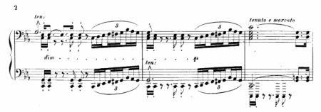 Now that's what I call SLOW. Siegfried's Death from Götterdämmerung. You might die before the music gets to the end of the bar. 