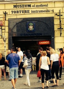 The museum of medieval torture in Prague. 