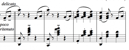 Segment of the polka mazurka for ballet class