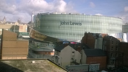 John Lewis, Birmingham: colonizing the attentional commons with a massive logo and an oversized building